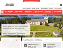 Tablet Screenshot of pielavedenseurakunta.fi